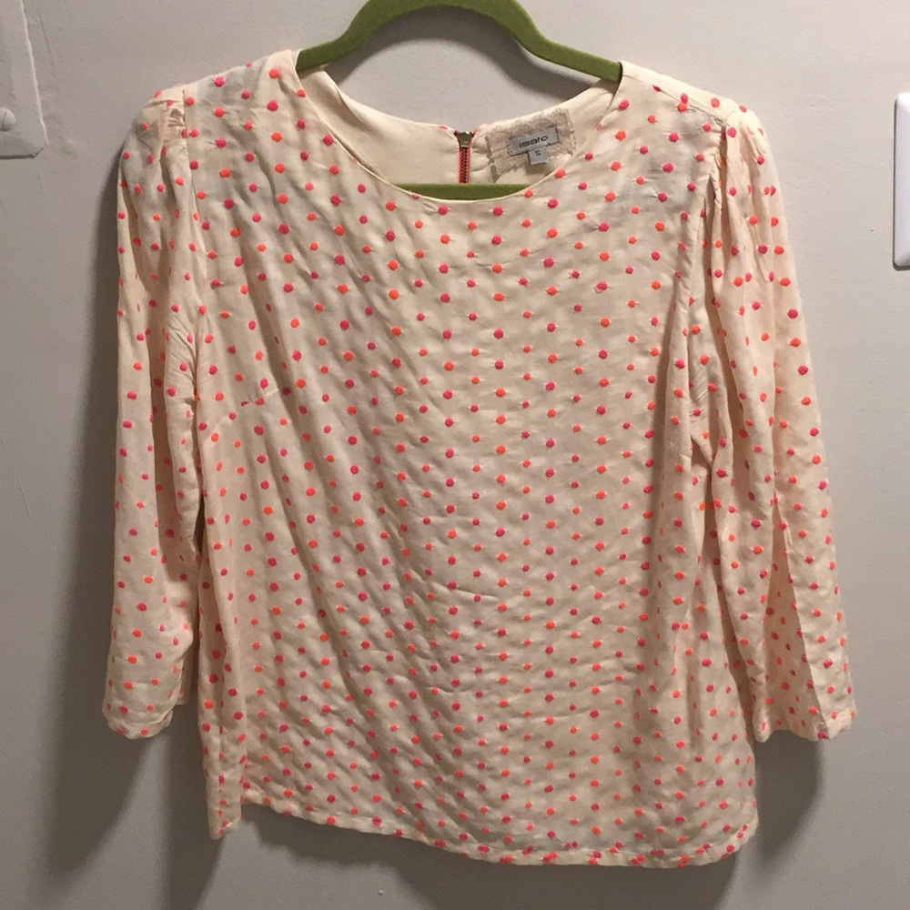 Isato polka dot top!